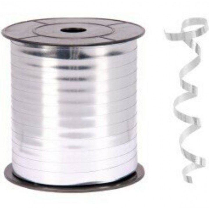 RAFYA ŞERİT 8MM METALİK SİLVER