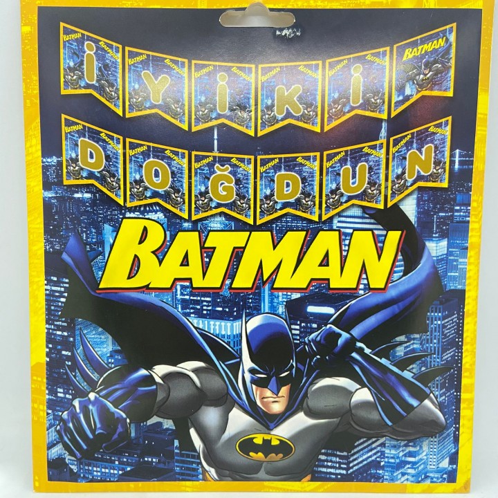 BATMAN İYİ Kİ DOĞDUN BANNER