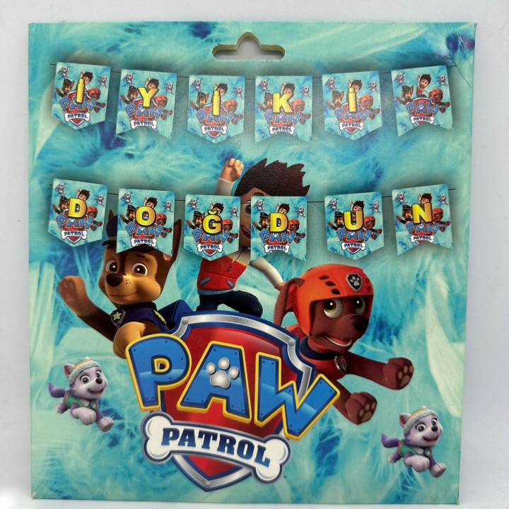 PAW PATROL İYİ Kİ DOĞDUN BANNER