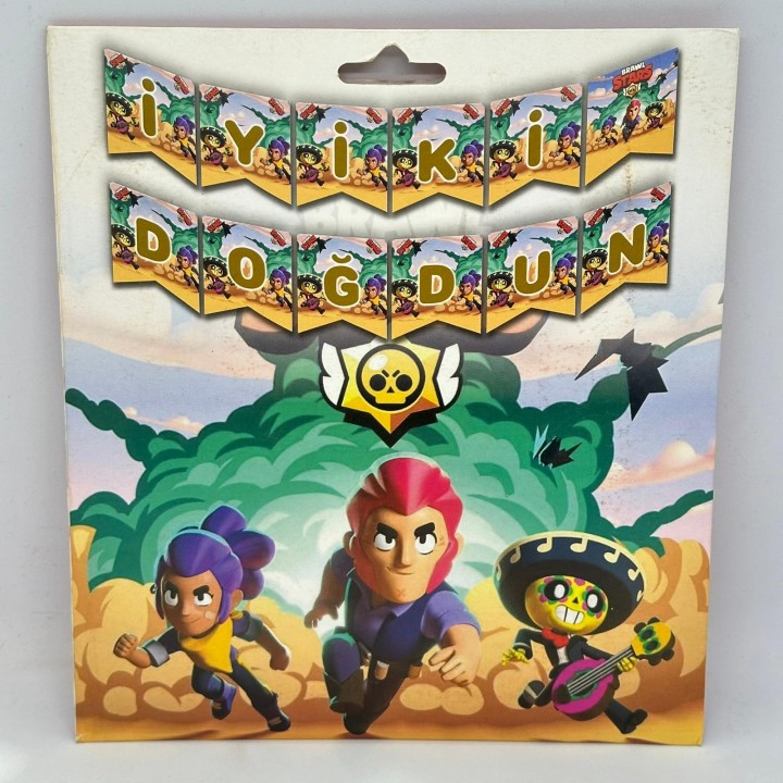 BRAWL STARS İYİ Kİ DOĞDUN BANNER
