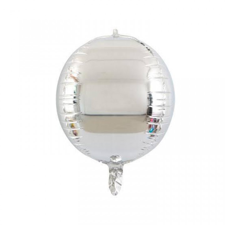 RPS 18'' GÜMÜŞ KÜRE FOLYO BALON