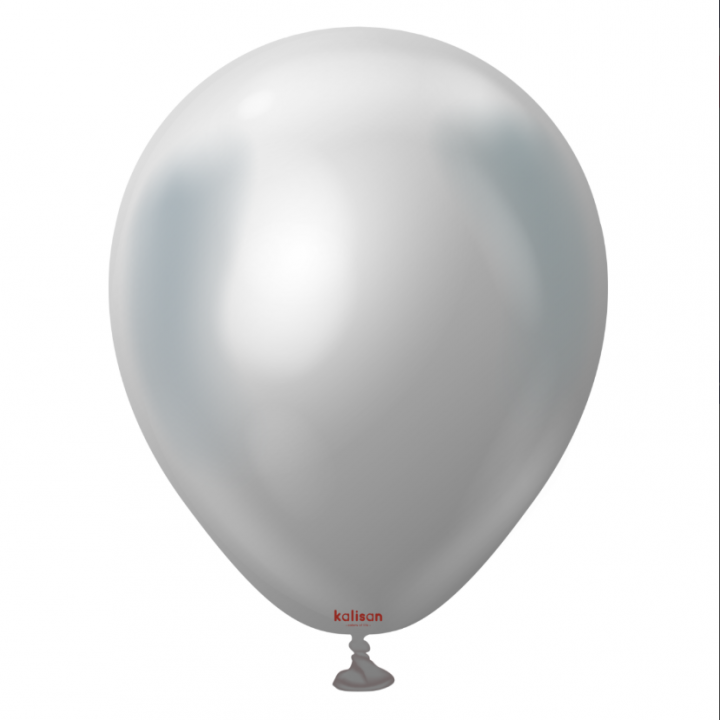 5'' Mirror Balon Gümüş (Silver) 100’lü