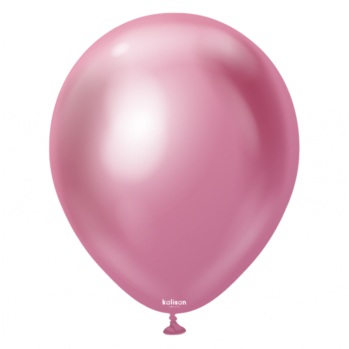 12'' Mirror Balon Pembe (Pink) 50’li