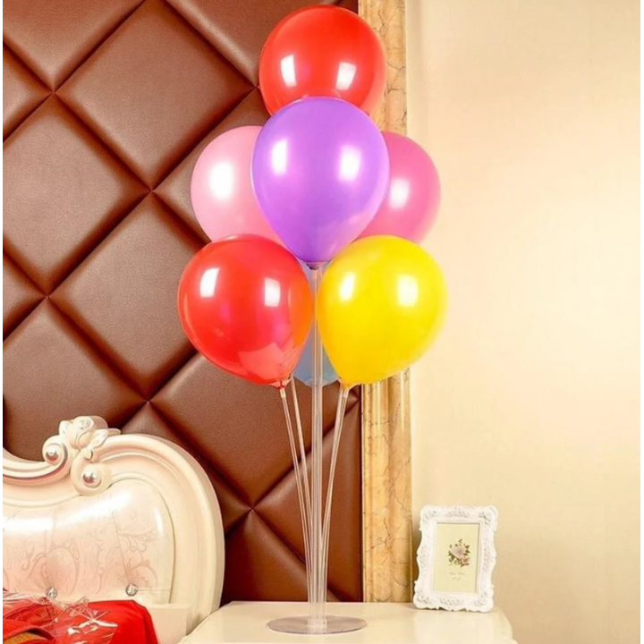 7 Lİ BALON STANDI ŞEFFAF