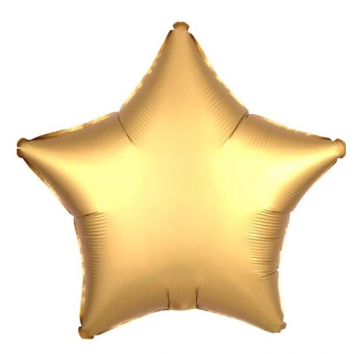 18 İNC YILDIZ GOLD RENK FOLYO BALON