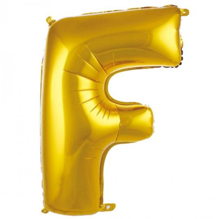 F- HARF 34 İNC GOLD RENK BALON 76 CM