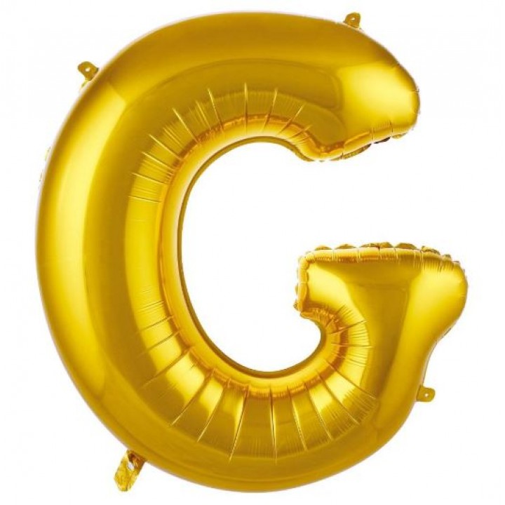 G- HARF 34 İNC GOLD RENK BALON 76 CM