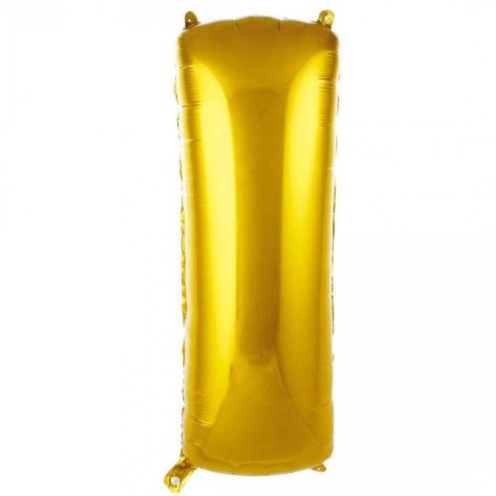I- HARF 34 İNC GOLD RENK BALON 76 CM