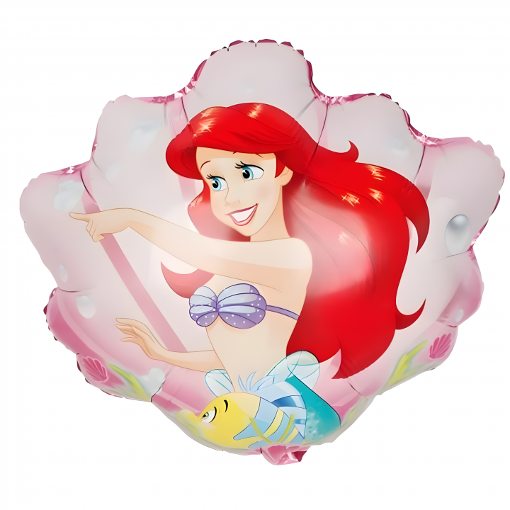 RPS 26'' Mermaid Shell Folyo Balon