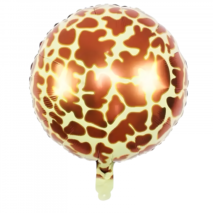 18” Zürafa Desenli Folyo Balon