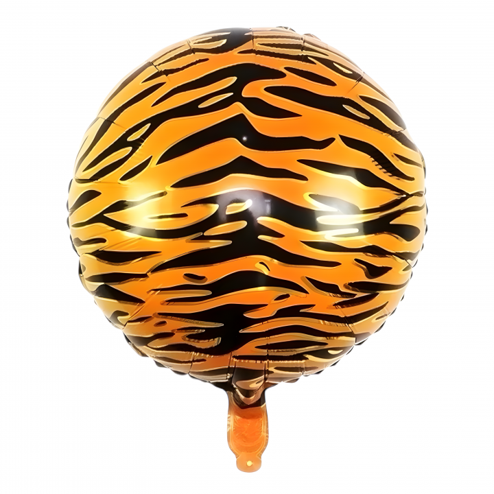 18”Kaplan Desenli Folyo Balon