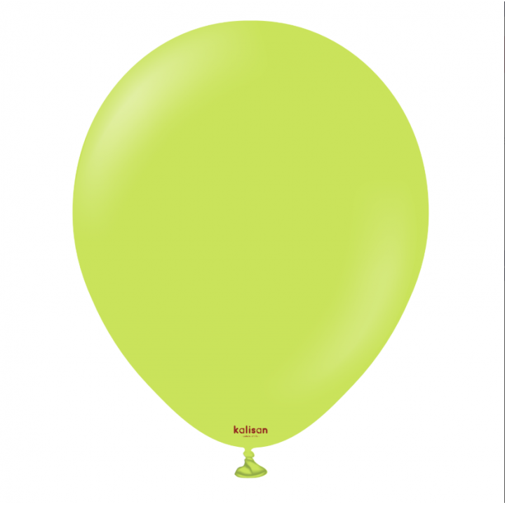 12'' Standart Balon Limon Yeşili (Lime Green) 100’lü