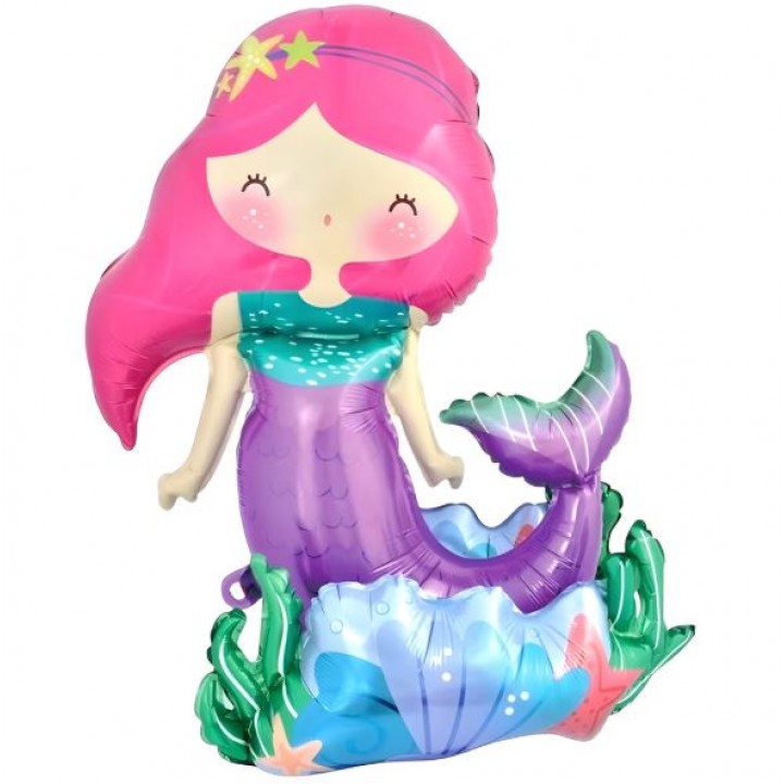3D Mermaid Folyo 