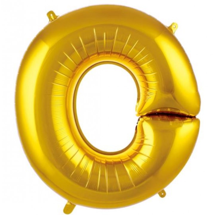 O- HARF 34 İNC GOLD RENK BALON 76 CM