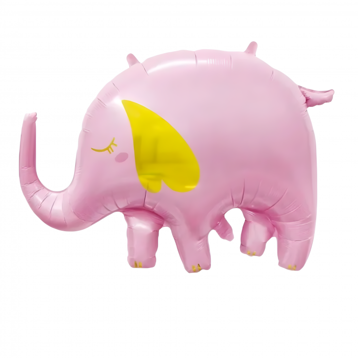 Pembe Fil Folyo Balon