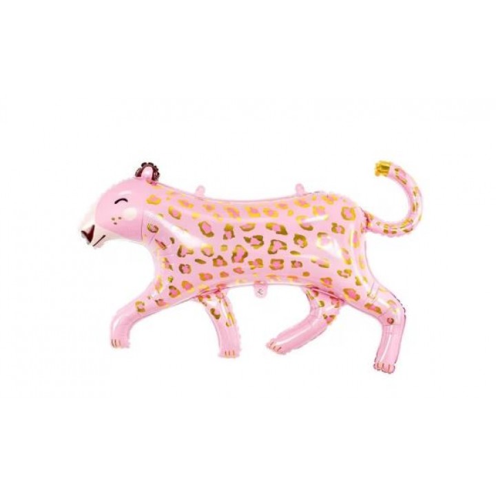 Pembe Panter Folyo Balon 103 X 63 CM