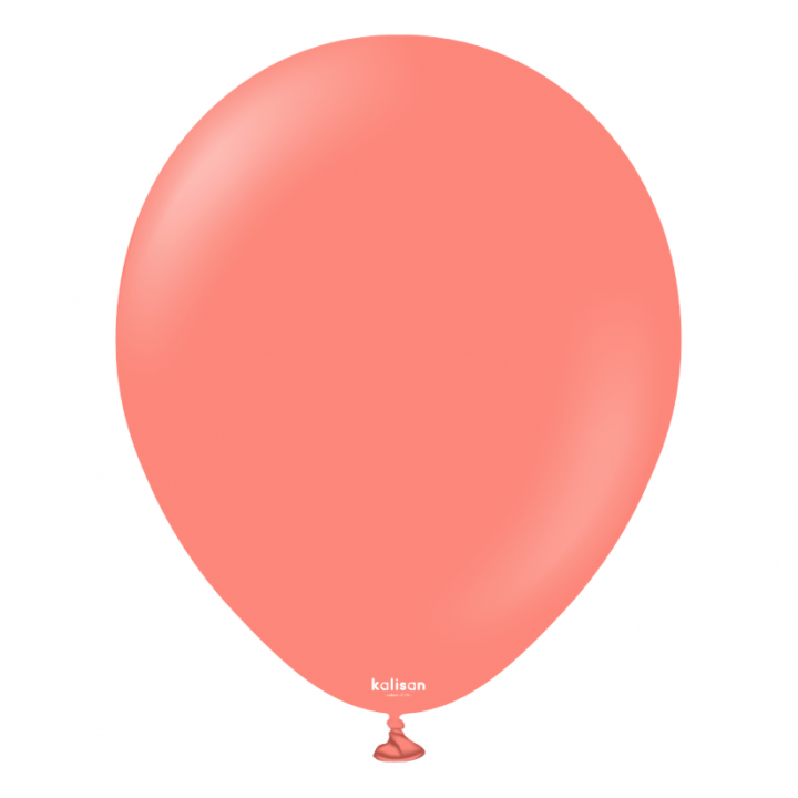 12'' Standart Balon Mercan (Coral) 100’lü