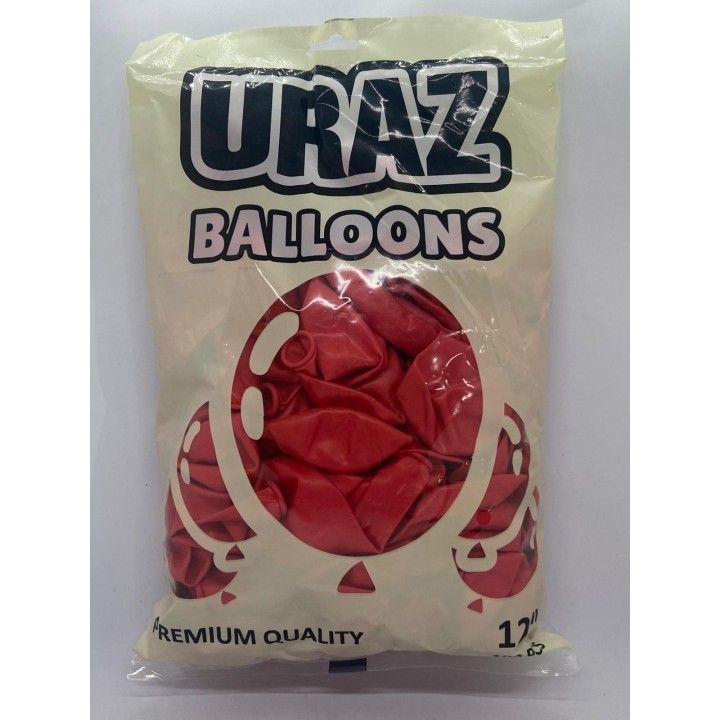 12" URAZ PASTEL KIRMZI