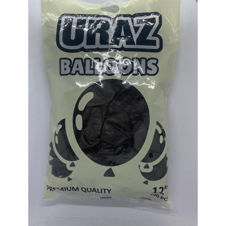 12" URAZ PASTEL SİYAH