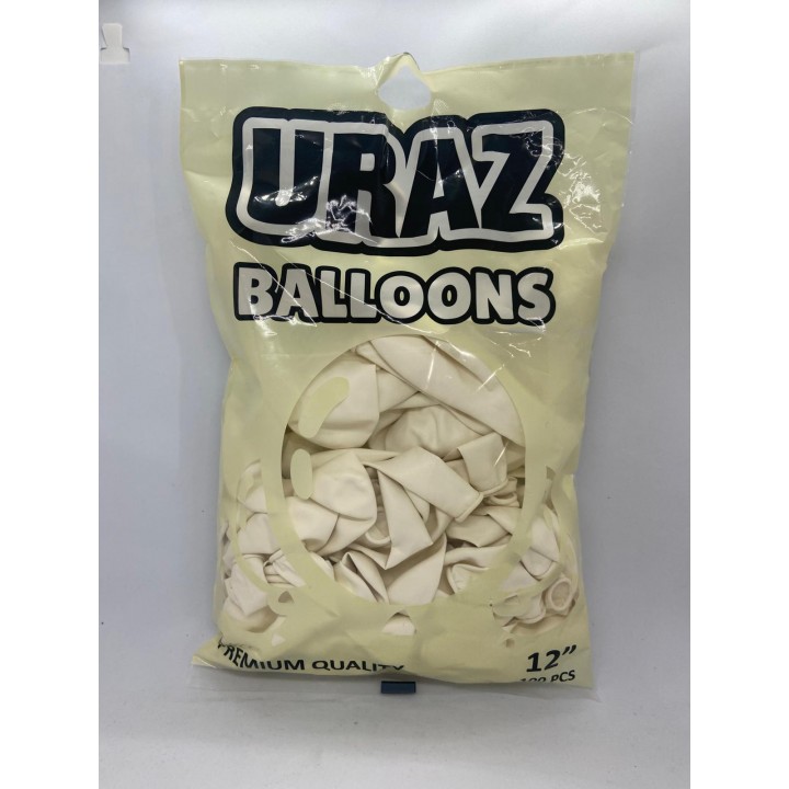 12" URAZ PASTEL BEYAZ