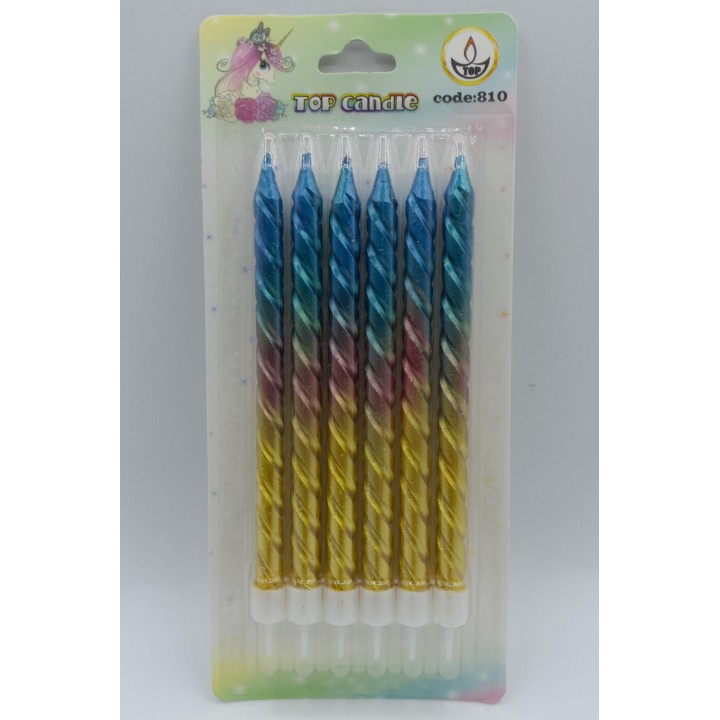 TOP CANDLE UNİCORN PULLU MUM
