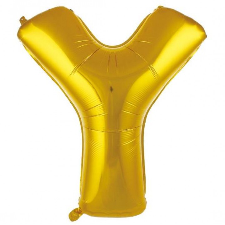 Y- HARF 34 İNC GOLD RENK BALON 76 CM