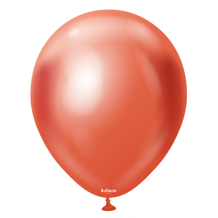 12'' Mirror Balon Kırmızı (Red) 50’li
