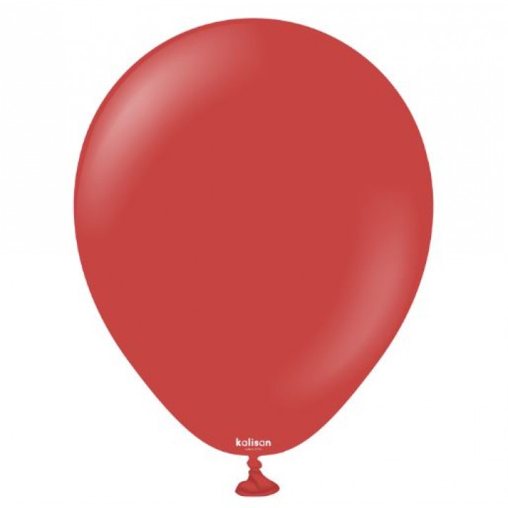5'' Standart Balon Koyu Kırmızı (Deep Red) 100’lü