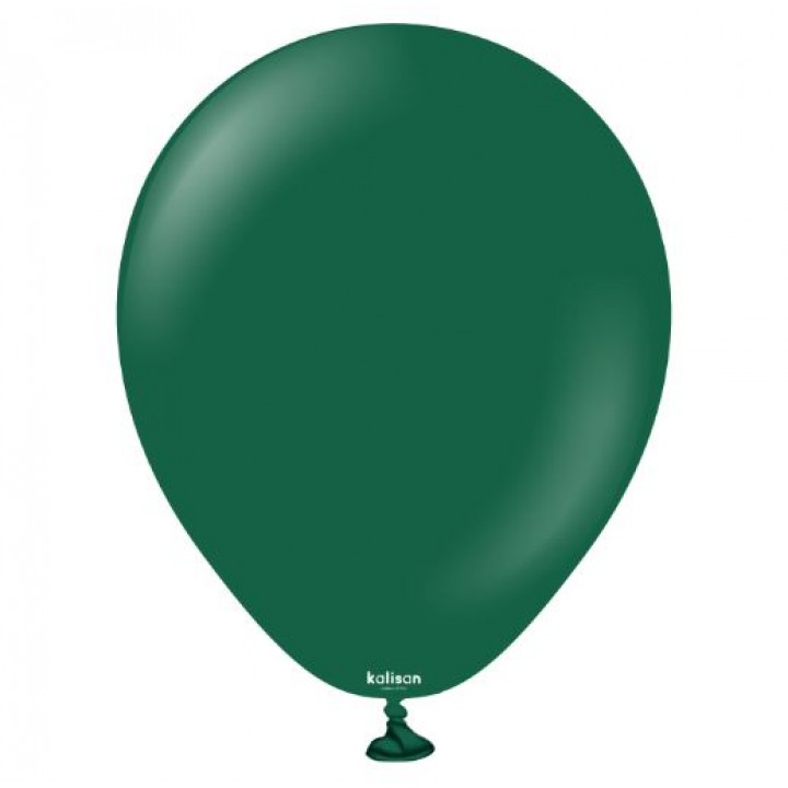 5'' Standart Balon Koyu Yeşil (Dark Green) 100’lü