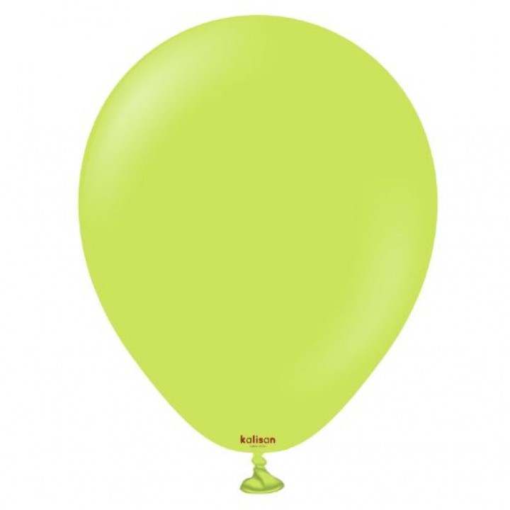 5'' Standart Balon Limon Yeşili (Lime Green) 100’lü