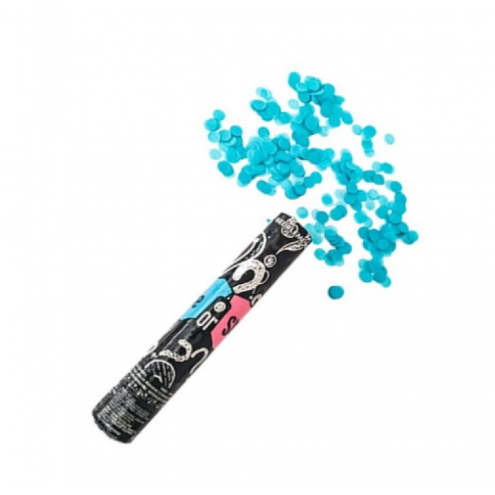 30 CM KONFETİ - CİNSİYET BELİRLEME MAVİ