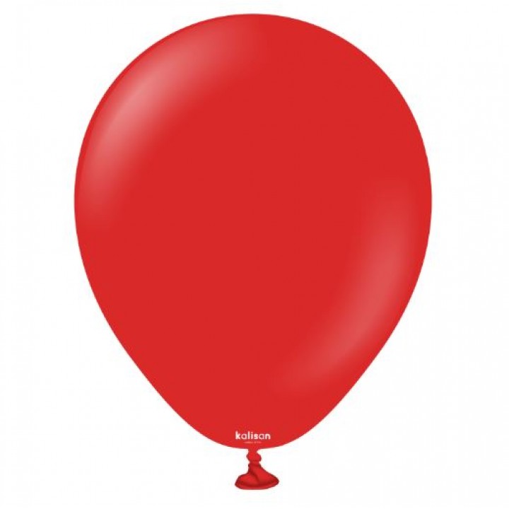 5'' Standart Balon Kırmızı (Red) 100’lü