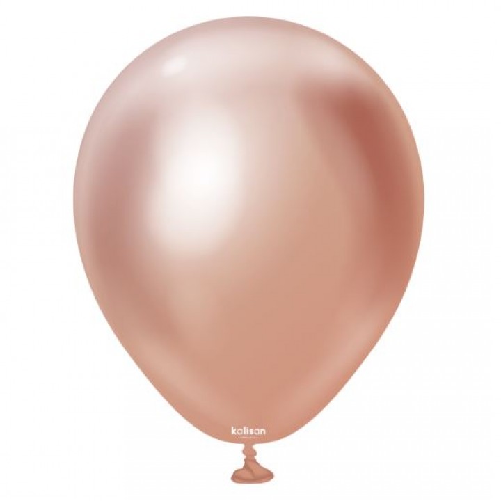 5'' Mirror Balon Gül Kurusu (Rosegold) 100’lü