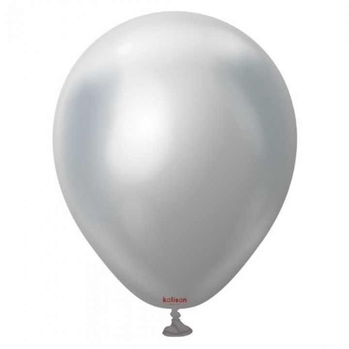 18'' Mirror Balon Gümüş (Silver) 5'li