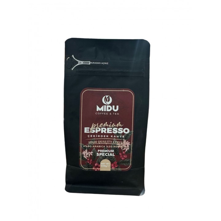 MİDU ESPRESSO PREMİUM 250 GR 