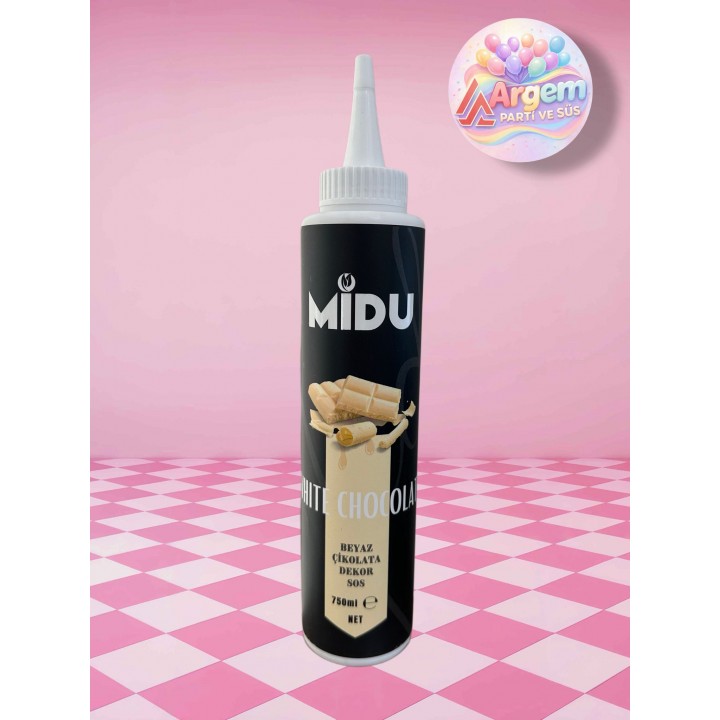 MİDU DEKOR SOS BEYAZ ÇİKOLATA 750ML