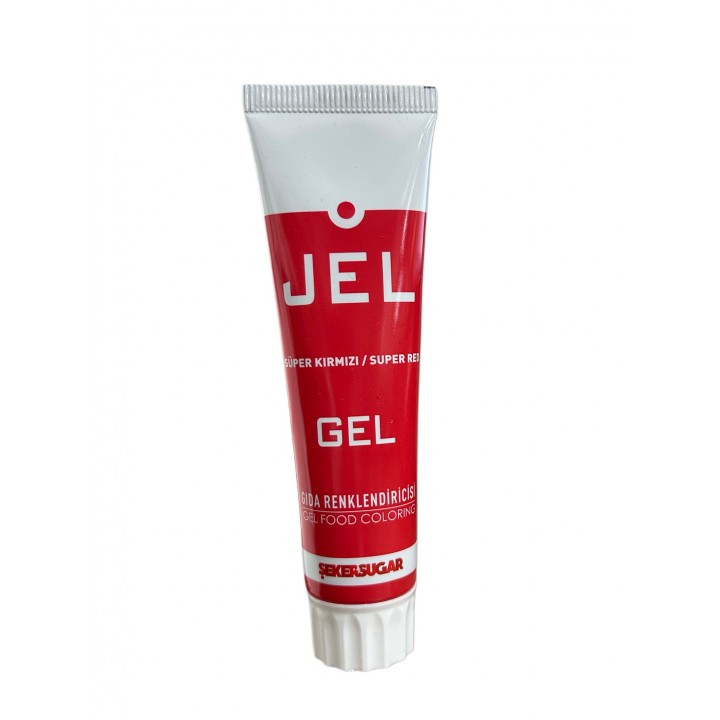 Şeker Sugar Yenilebilir Jel Gıda Boyası 100 ml Kırmızı