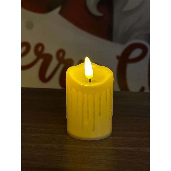 DEKORATİF PİLLİ MUM 