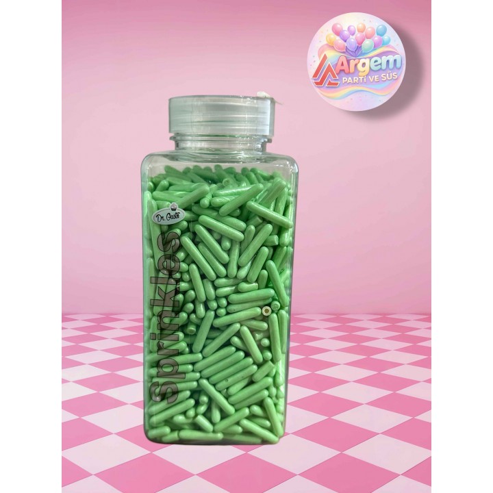 DR GUSTO SPRİNKLES PASTA SÜSÜ YEŞİL 250 GR