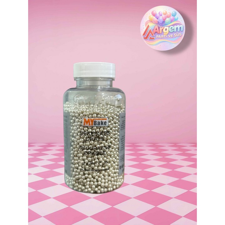MY BAKE DEKORATİF DRAJE GÜMÜŞ NO 0 100GR