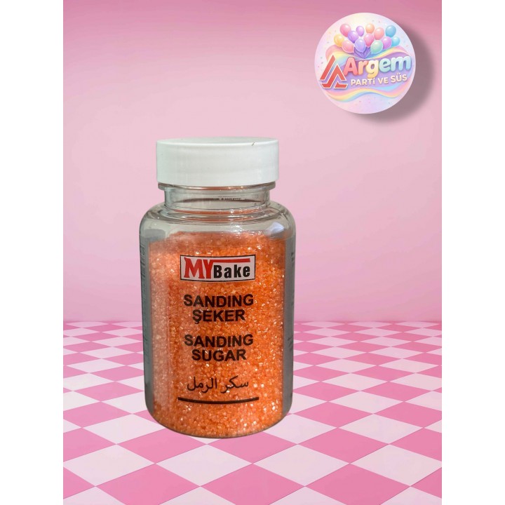 MY BAKE SANDİNG ŞEKER TURUNCU  100GR