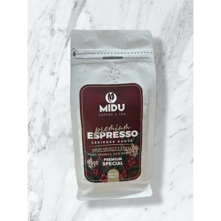 MİDU ESPRESSO PREMİUM 500 GR 