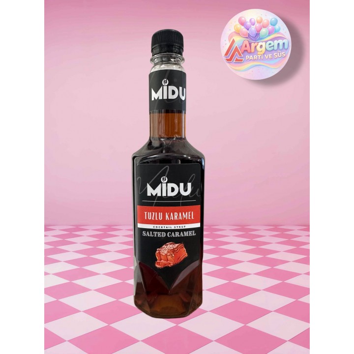 MİDU KAHVE ŞURUBU SALTED CARAMEL  700 ML 