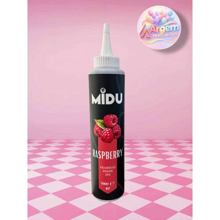 MİDU DEKOR SOS FRAMBUAZ 750ML