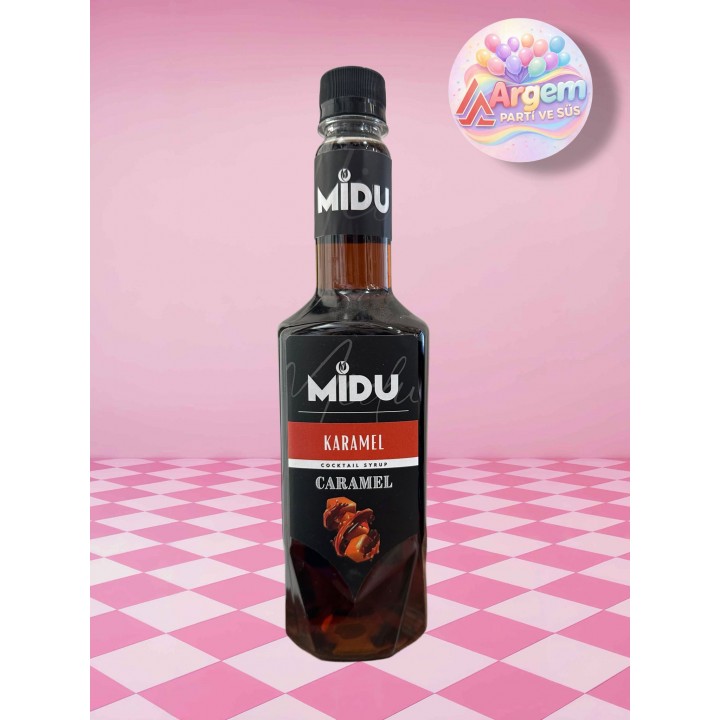 MİDU KAHVE ŞURUBU KARAMEL 700 ML 