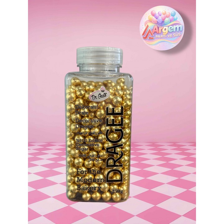 DR GUSTO DRAJE  GOLD NO 4  250 GR