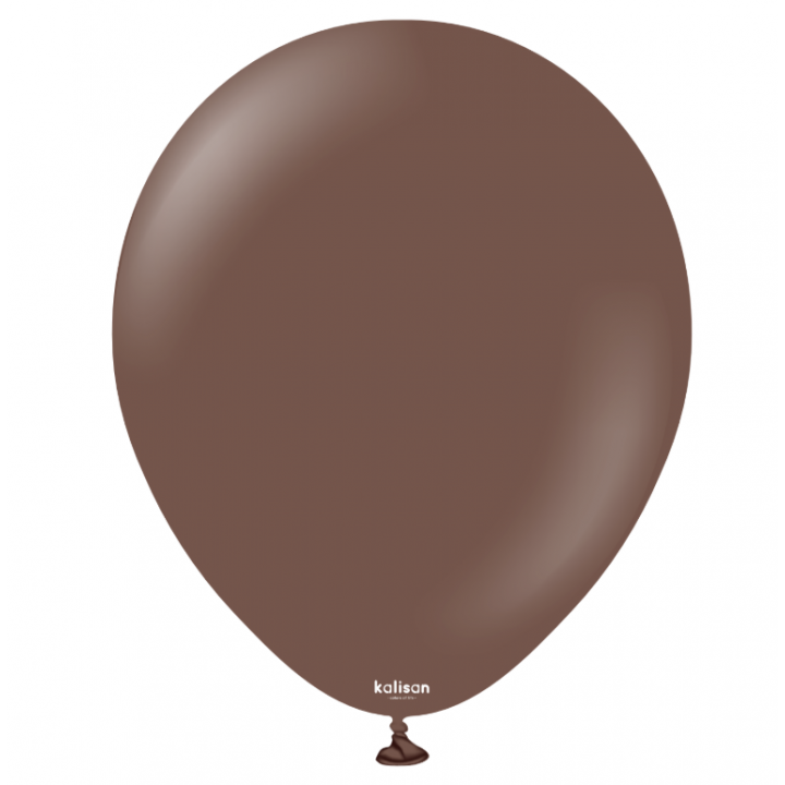 18'' Standart Balon Çikolata Kahve (Chocolate Brown) 5'li