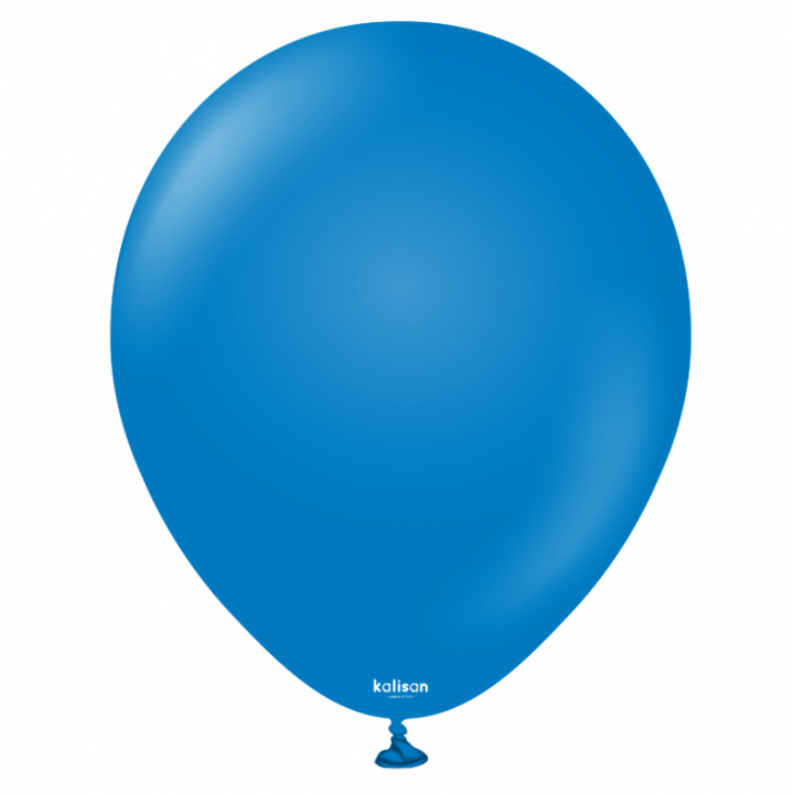 18'' Standart Balon Koyu Mavi (Blue) 5'li
