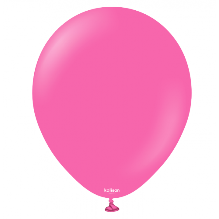 18'' Standart Balon Fuşya (Fuchsia) 5'li