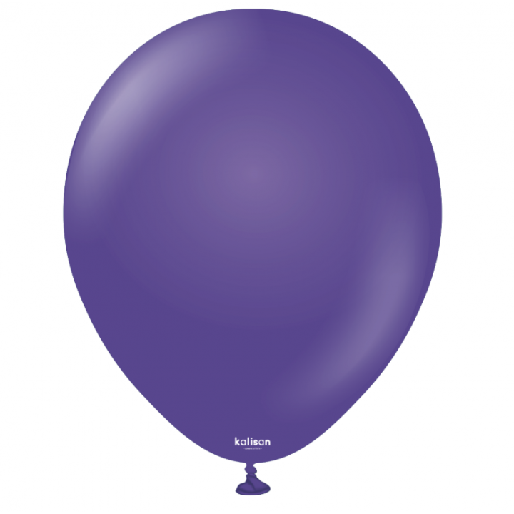 18'' Standart Balon Mor (Violet) 5'li